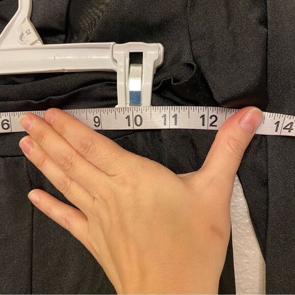 Kelle dance costume black one arm 2 piece pants HYPNOTIZED 5361 LC-large child - Picture 7 of 10